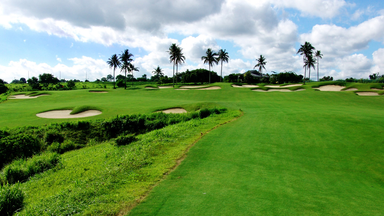 Golf course fairway